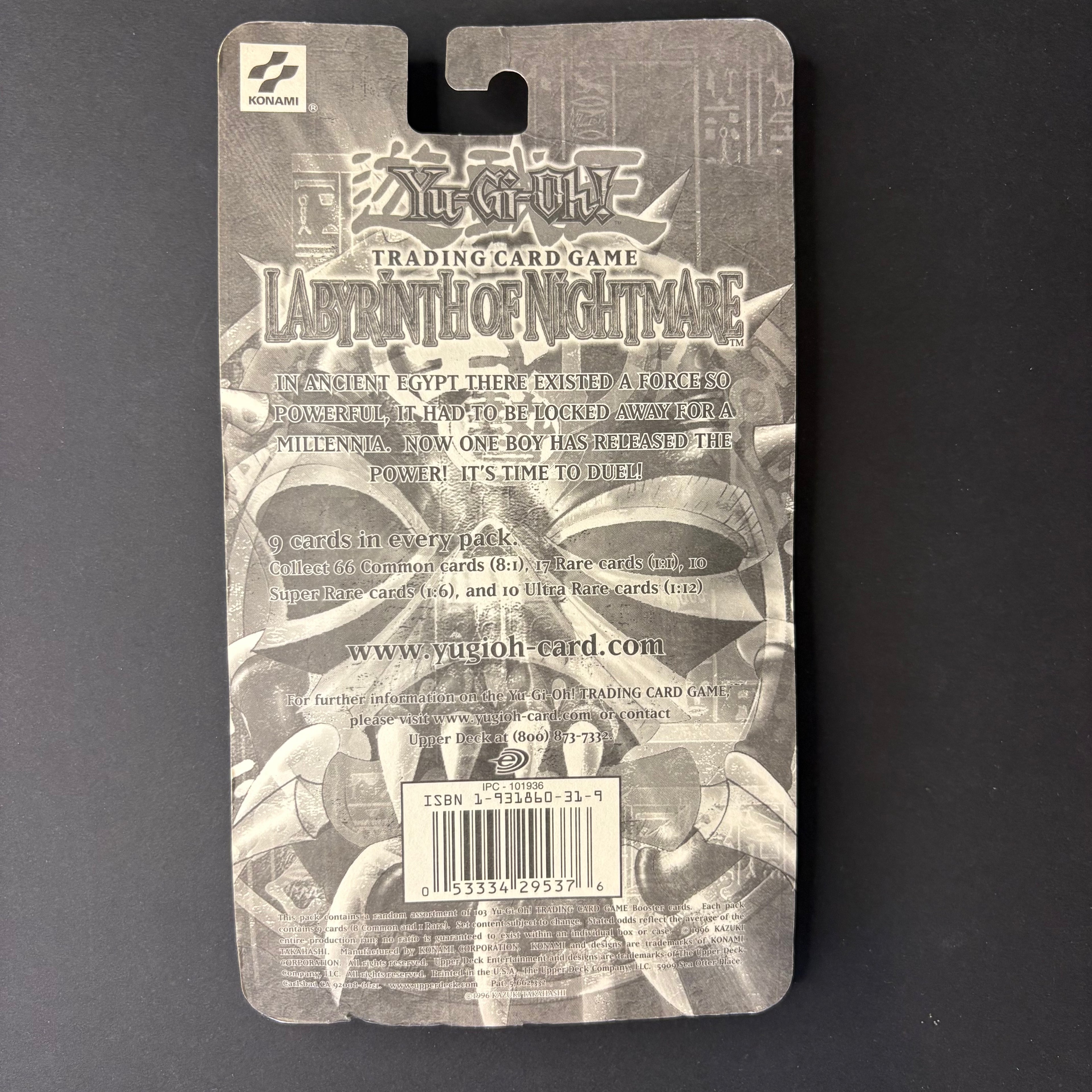 Yu-Gi-Oh! Labyrinth of Nightmare Blister (1 Pack)